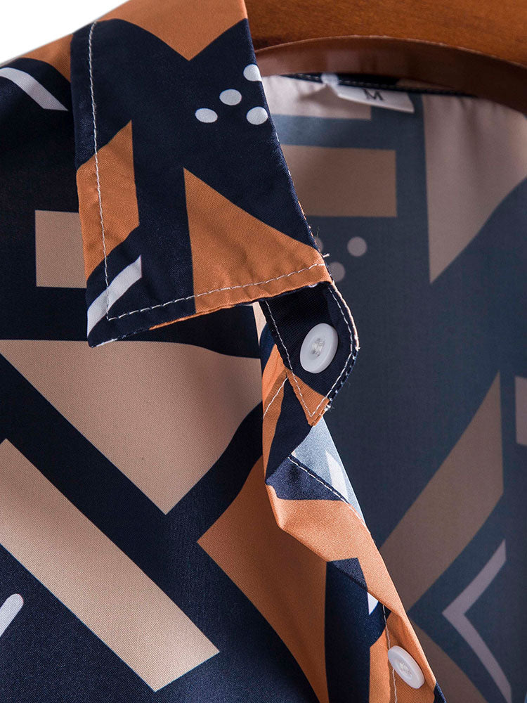 Overhemd met geometrische print