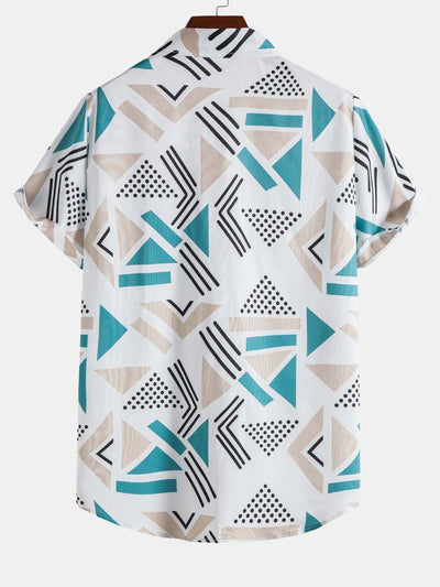 Overhemd met geometrische print