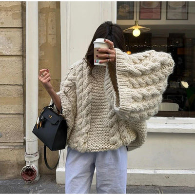 Charme De Vision | Oversized Pullover