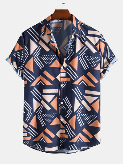 Overhemd met geometrische print