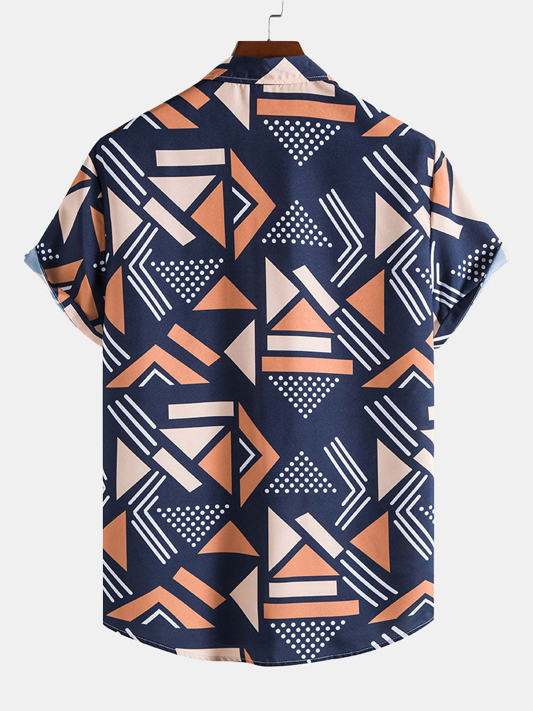 Overhemd met geometrische print