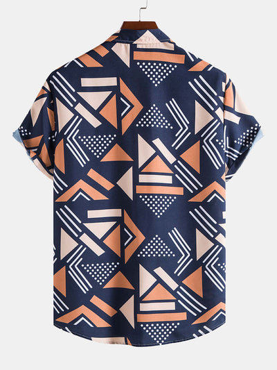 Overhemd met geometrische print