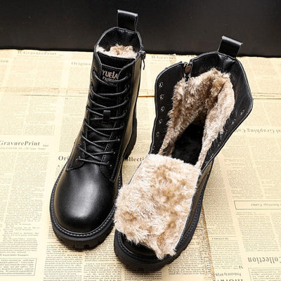 Aurora™ - Premium Faux Leather Winter Boots | Unisex